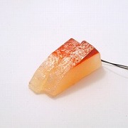2 Cuts of Yellowtail Sashimi Cell Phone Charm/Zipper Pull - Fake Food Japan
