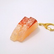 2 Cuts of Yellowtail Sashimi Keychain - Fake Food Japan