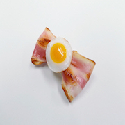 Bacon & Egg (large) Hair Clip - Fake Food Japan