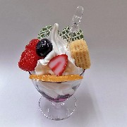 Blueberry Parfait Small Size Replica - Fake Food Japan