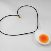 Boiled Egg Necklace - Fake Food Japan