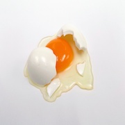 Broken Raw Egg Magnet - Fake Food Japan