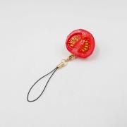 Cherry Tomato (half-size) Cell Phone Charm/Zipper Pull - Fake Food Japan