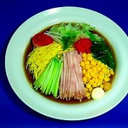冷し中華麺 食品サンプル