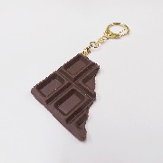 Chocolate Bar Piece Keychain - Fake Food Japan
