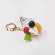 Chocolate Parfait (mini) Keychain - Fake Food Japan