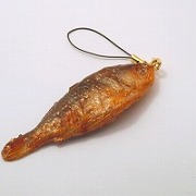 Crucian Carp Cell Phone Charm/Zipper Pull - Fake Food Japan