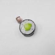 Cucumber Roll Sushi (round) Hair Clip - Fake Food Japan