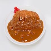 Curry & Rice with Pork Cutlet Replica - Fake Food Japan