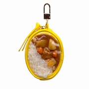 Curry Rice Circular Purse Ver. 2 - Yellow - Fake Food Japan