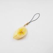 Cut Banana (small) Cell Phone Charm/Zipper Pull - Fake Food Japan
