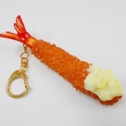 Deep Fried Shrimp (small) with Tartar Sauce Keychain - Fake Food Japan