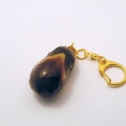 Eggplant (small) Keychain - Fake Food Japan