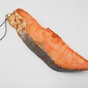 Grilled Salmon (large) Cell Phone Charm/Zipper Pull - Fake Food Japan