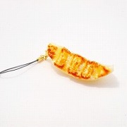 Gyoza Dumpling (Japanese Pot Sticker) Cell Phone Charm/Zipper Pull - Fake Food Japan