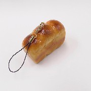 Loaf of Bread Cell Phone Charm/Zipper Pull - Fake Food Japan