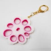 Lotus Root (Flower-Shaped) Keychain - Fake Food Japan