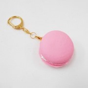 Macaron (pink) Keychain - Fake Food Japan