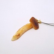 Matsutake Mushroom Cell Phone Charm/Zipper Pull - Fake Food Japan