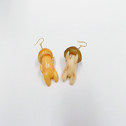 Mushroom Pierced Earrings - Fake Food Japan