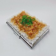 Natto (Fermented Soybeans) & Rice Business Card Case - Fake Food Japan