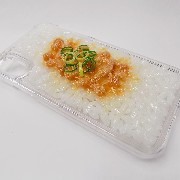 Natto (Fermented Soybeans) & Rice iPhone X Case - Fake Food Japan