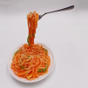 Neapolitan Spaghetti (small) Smartphone Stand - Fake Food Japan