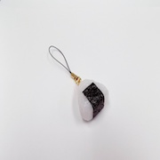 Onigiri (Rice Ball) (small) Cell Phone Charm/Zipper Pull - Fake Food Japan