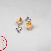 Popcorn Pierced Earrings - Fake Food Japan