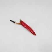 Red Chili Pepper (mini) Headphone Jack Plug - Fake Food Japan