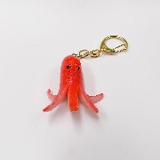 Sausage (Mouthless Octopus-Shaped) Keychain - Fake Food Japan
