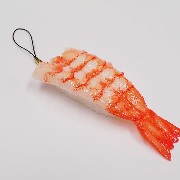Shrimp Sushi Cell Phone Charm/Zipper Pull - Fake Food Japan