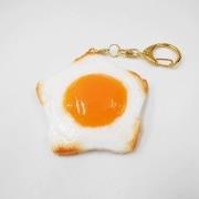 Sunny-Side Up Egg (Star) Keychain - Fake Food Japan