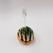 Takoyaki (Fried Octopus Ball) with Mayonnaise Card Stand - Fake Food Japan