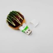 Takoyaki (Fried Octopus Ball) with Mayonnaise USB Flash Drive (16GB) - Fake Food Japan