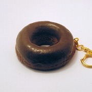 chocolate_frosted_chocolate_doughnut_keychain