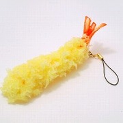 shrimp_tempura_large_cell_phone_charm_zipper_pull