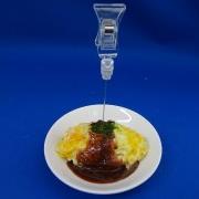 fried_rice_omelette_with_demi-glace_sauce_small_size_replica