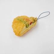 fried_vegetables_with_cheese_filling_cell_phone_charm_zipper_pull