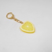 lemon_slice_heart-shaped_keychain