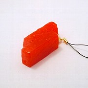 2 Cuts of Tuna Sashimi Cell Phone Charm/Zipper Pull - Fake Food Japan