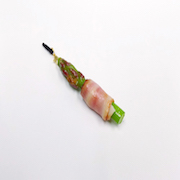 Asparagus Wrapped in Bacon Headphone Jack Plug - Fake Food Japan