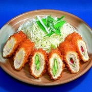 Assorted Deep Fried Pork & Vegetable Rolls Replica - Fake Food Japan