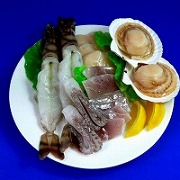 Assorted Seafood Replica - Fake Food Japan