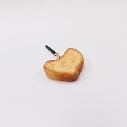 Bread (Heart-Shaped) Headphone Jack Plug - Fake Food Japan