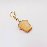 Bread Slice (small) Keychain - Fake Food Japan