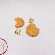 Broken Cracker Ver. 3 Pierced Earrings - Fake Food Japan