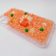Chicken Rice with Shrimp iPhone X Case - Fake Food Japan
