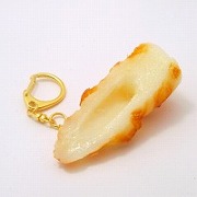 Chikuwa (Boiled Fish Paste) Keychain - Fake Food Japan