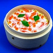 Crab & Salmon Roe Rice Replica - Fake Food Japan